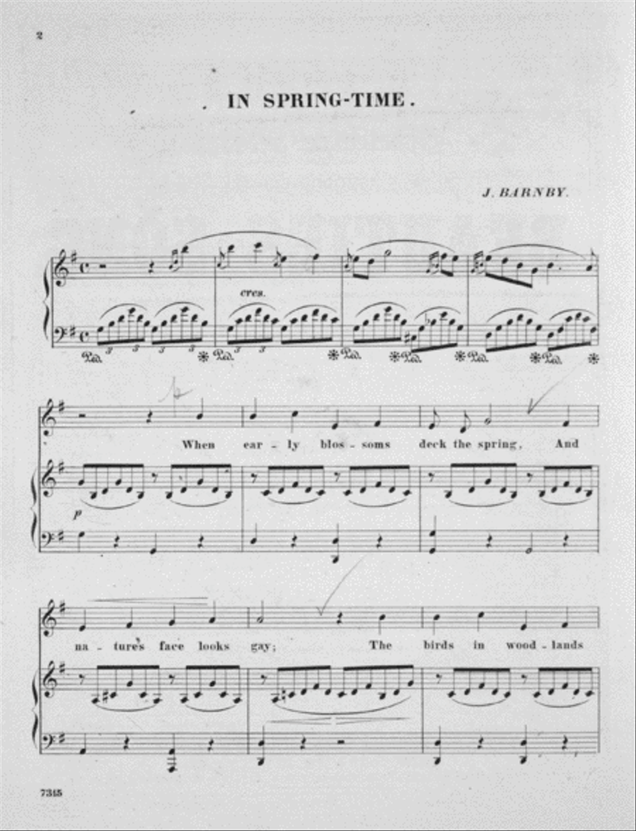 In Springtime Voice scores gallery preview page 2