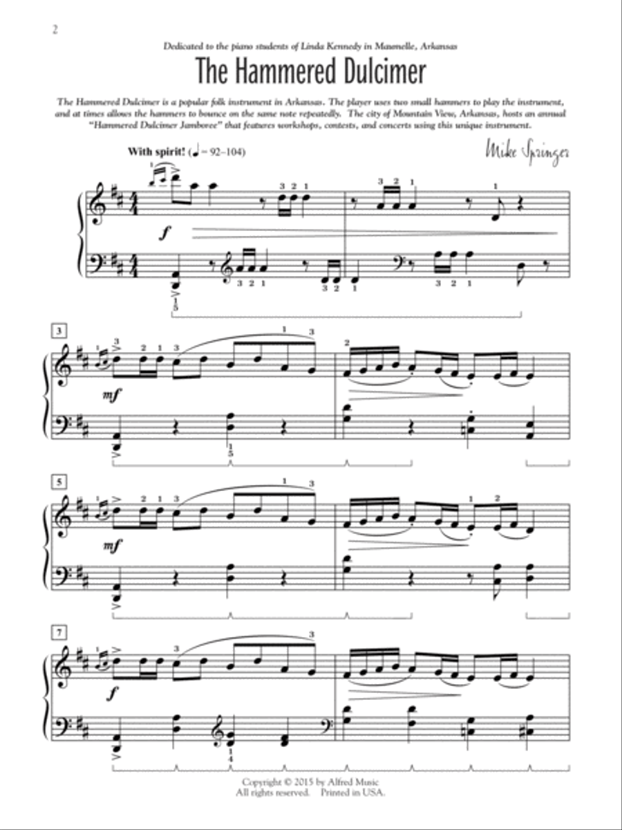 Ozarks Sonatina Piano Solo scores gallery preview page 2