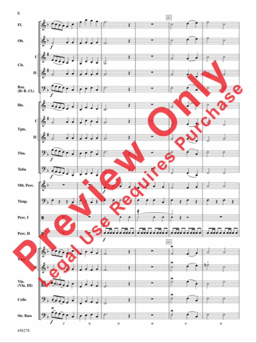 Chester Full Orchestra scores gallery preview page 8