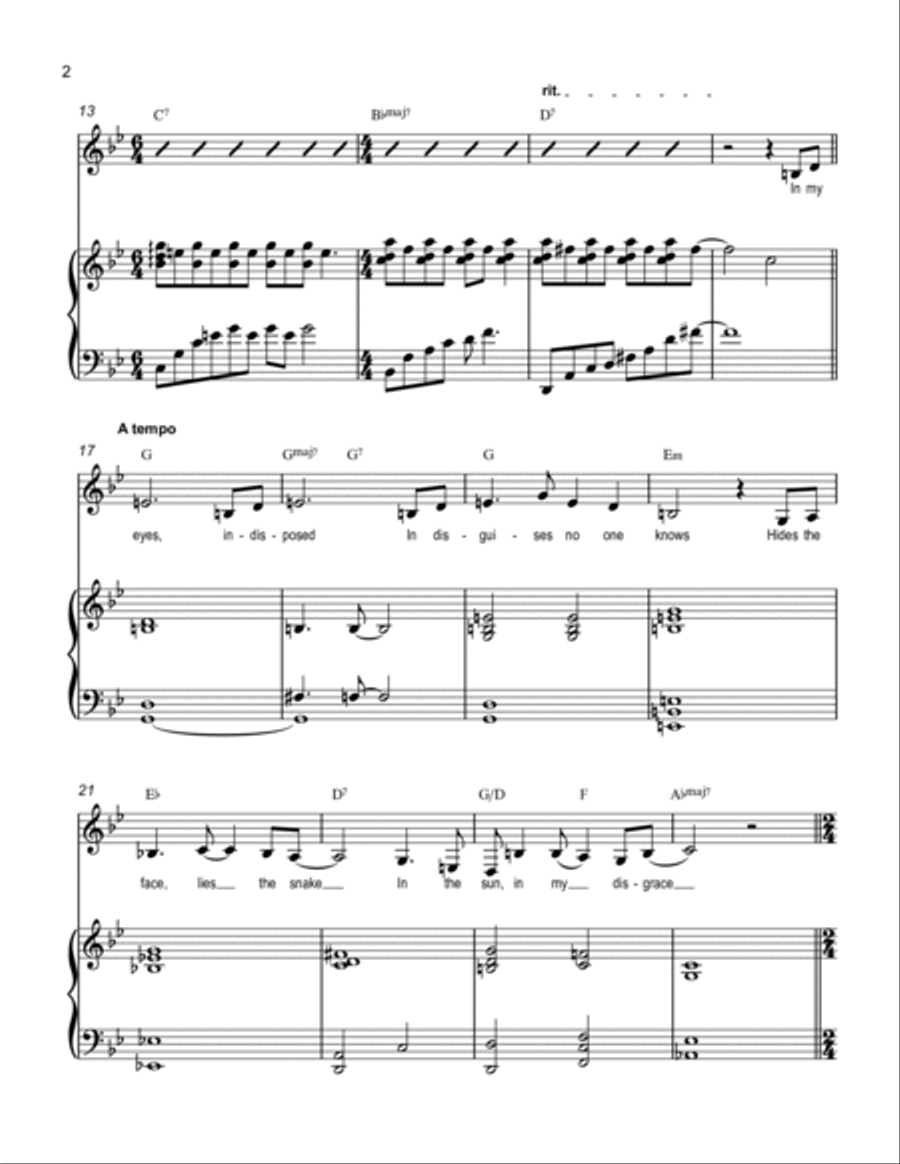 Black Hole Sun Black Hole Sun Voice scores gallery preview page 2