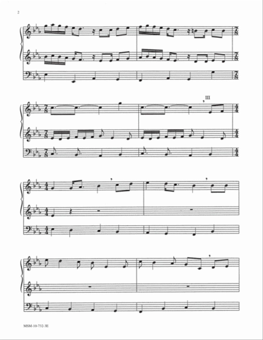 Have No Fear, Little Flock Organ scores gallery preview page 2