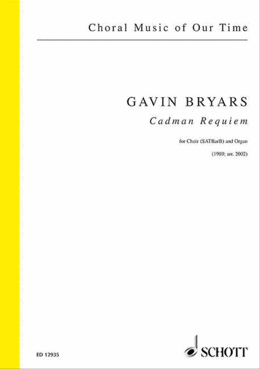 Cadman Requiem For Satb/organ SATBarB scores gallery preview page 1