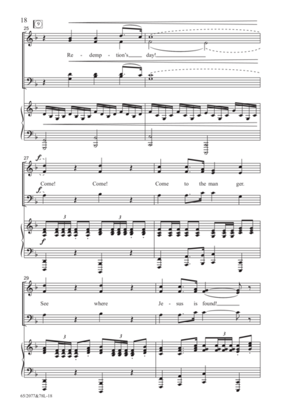Jesus! - SATB Score with Performance CD 4-Part scores gallery preview page 9