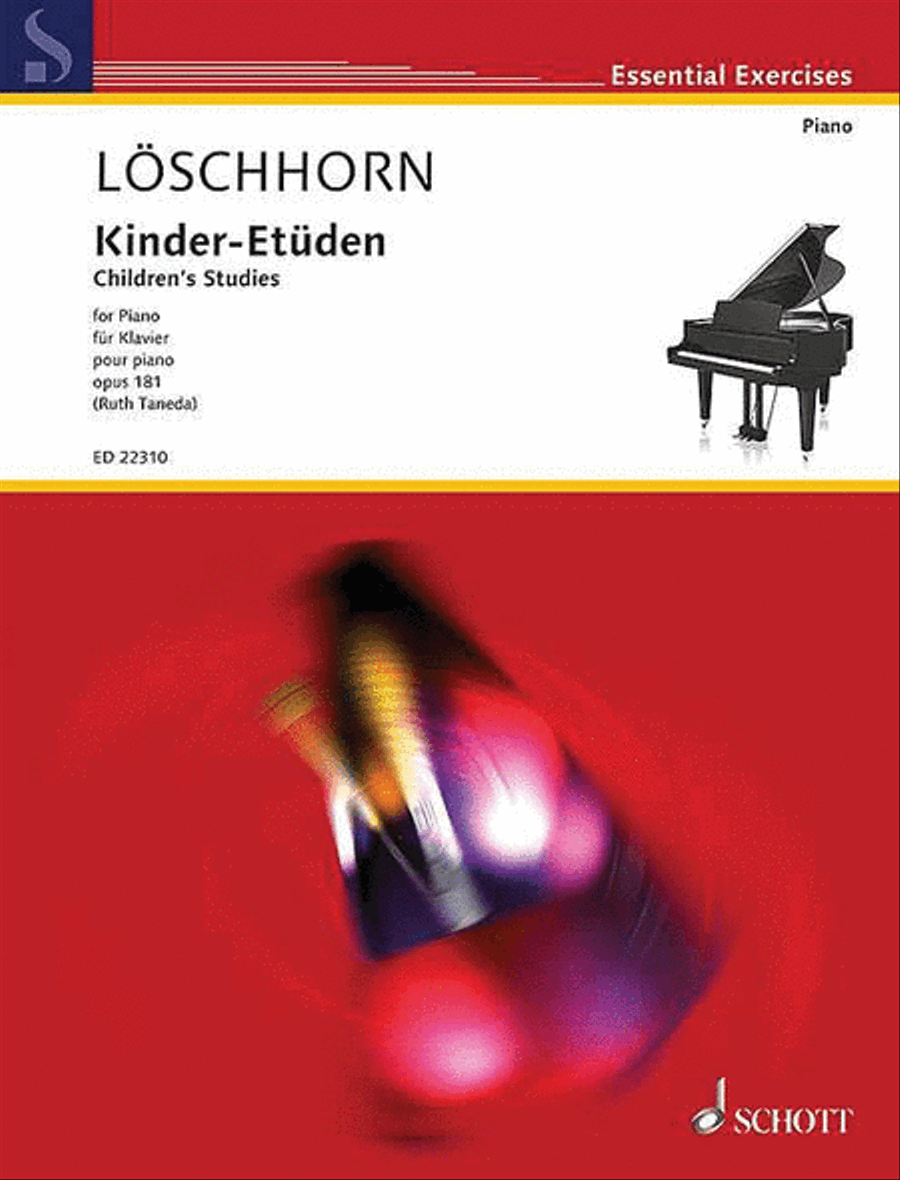 Children's Studies, Op. 181 [Kinder-Etuden] Piano Method scores gallery preview page 1