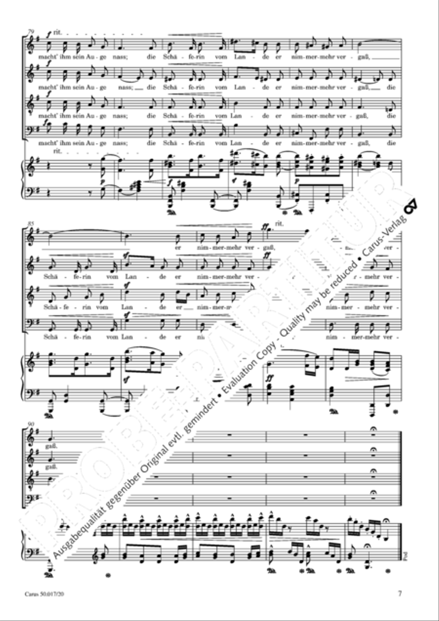 Die Schaferin vom Lande Die Schaferin vom Lande 4-Part scores gallery preview page 8