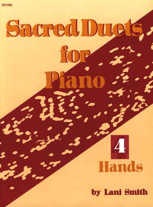 Book cover for Sacred Duets for Piano, Four Hands