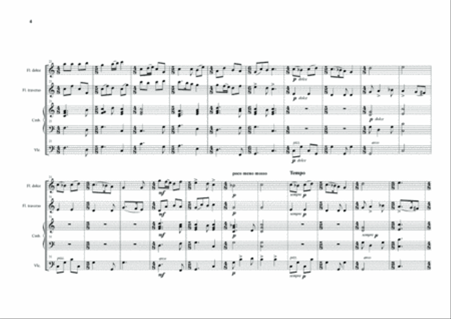 Transylvanian Suite (for Alto Recorder, Flute, Harpsichord, and Cello)