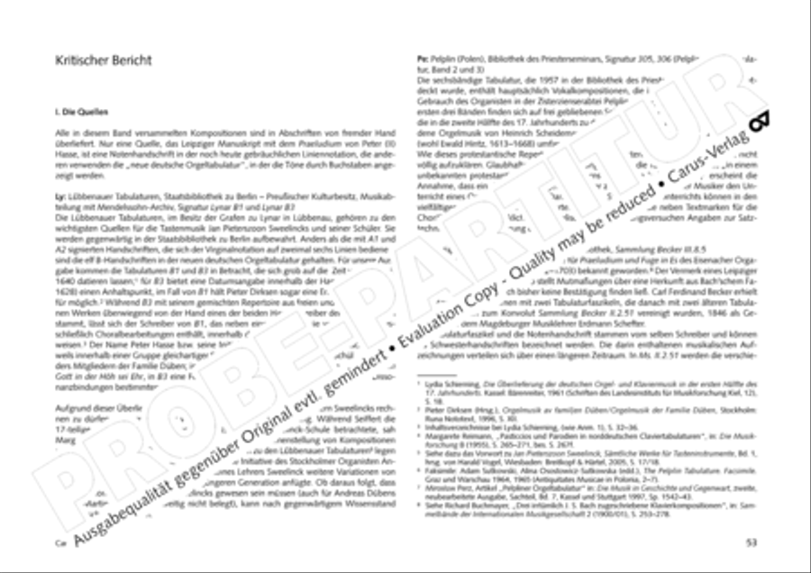 Organ music of the Hasse family Organ Solo scores gallery preview page 54