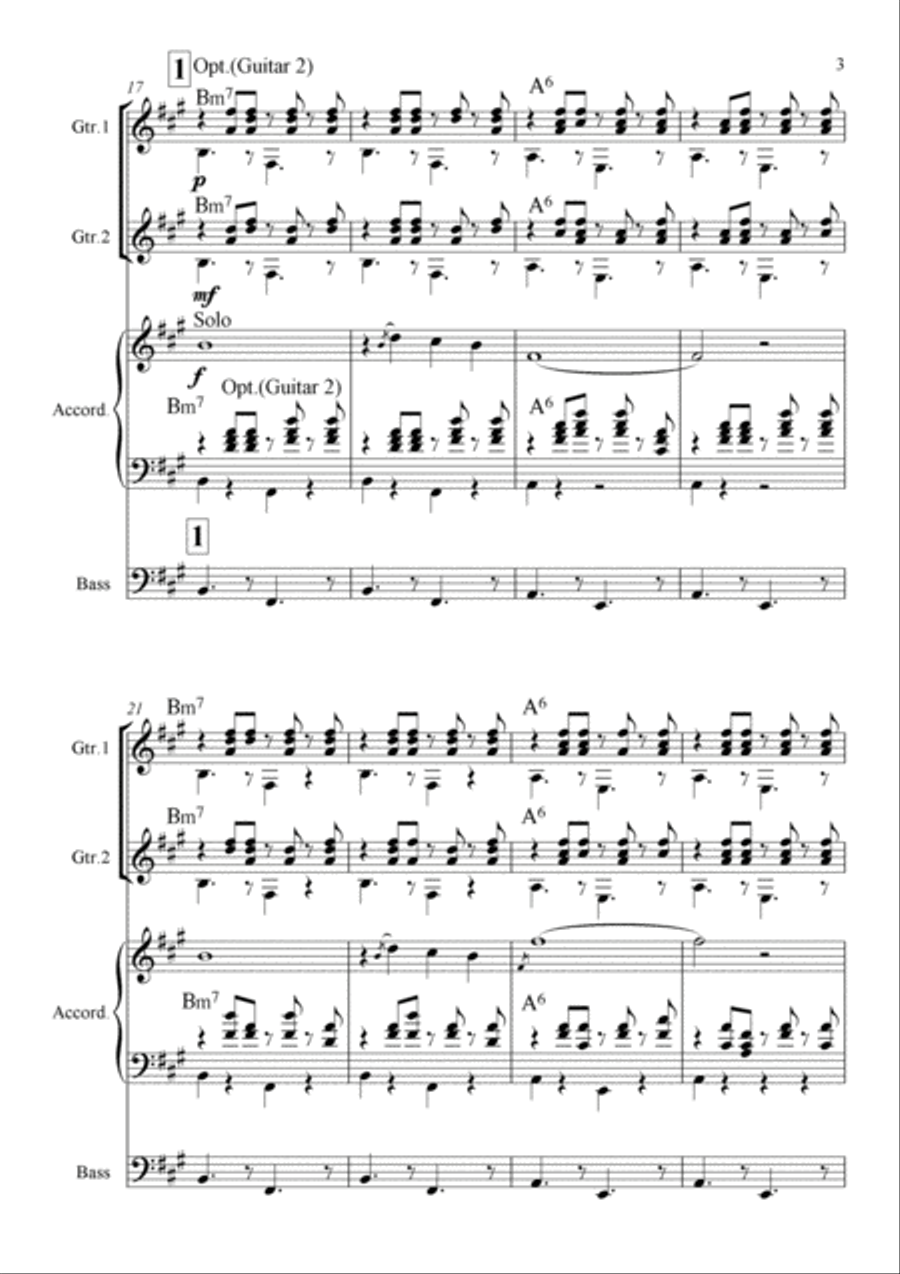 Jolly Char-a-bank Small Ensemble scores gallery preview page 3