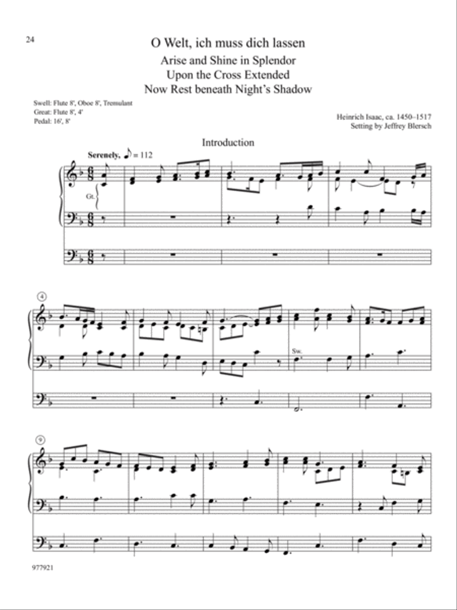 Introductions, Harmonizations, Accompaniments, Interpretations, Vol. 9 Organ scores gallery preview page 7