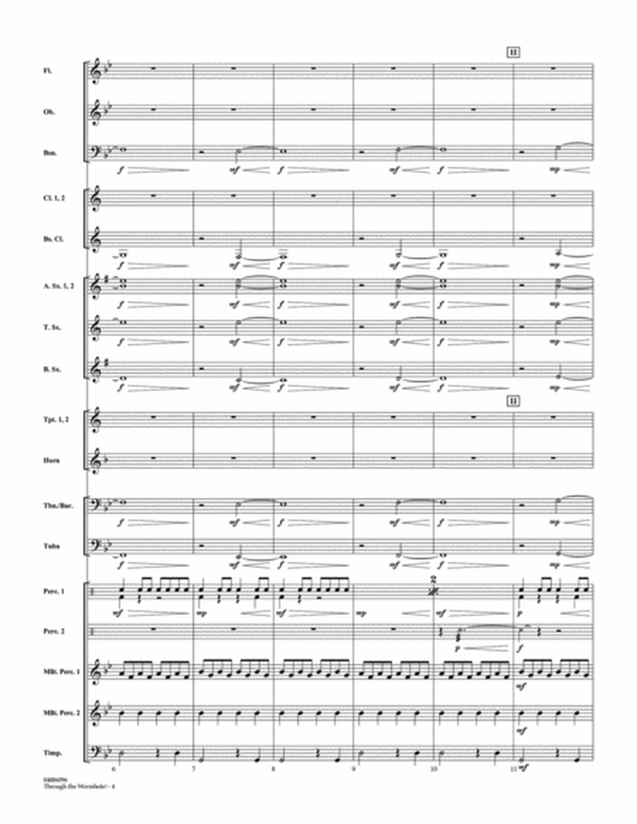 Through the Worm Hole - Conductor Score (Full Score)