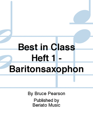 Best in Class Heft 1 - Baritonsaxophon