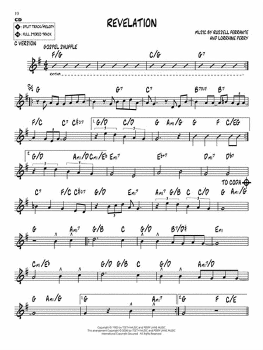 Jazz-Rock Fusion C Instrument scores gallery preview page 5