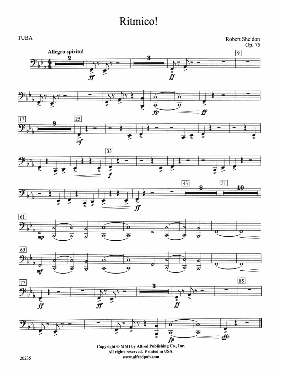 Ritmico!: Tuba