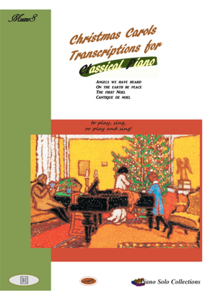 Book cover for Christmas Carols piano