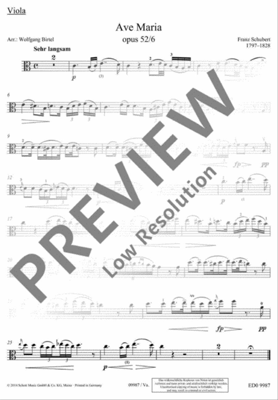 Ave Maria Piano Accompaniment scores gallery preview page 7