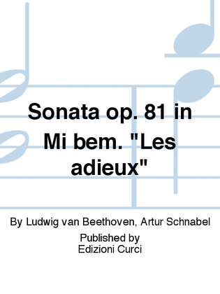 Sonata op. 81 in Mi bem. "Les adieux"