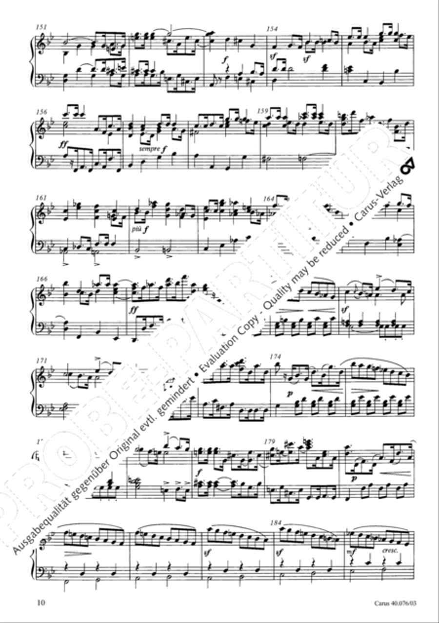 Hymn of Praise, MWV A 18 SSAATB scores gallery preview page 11