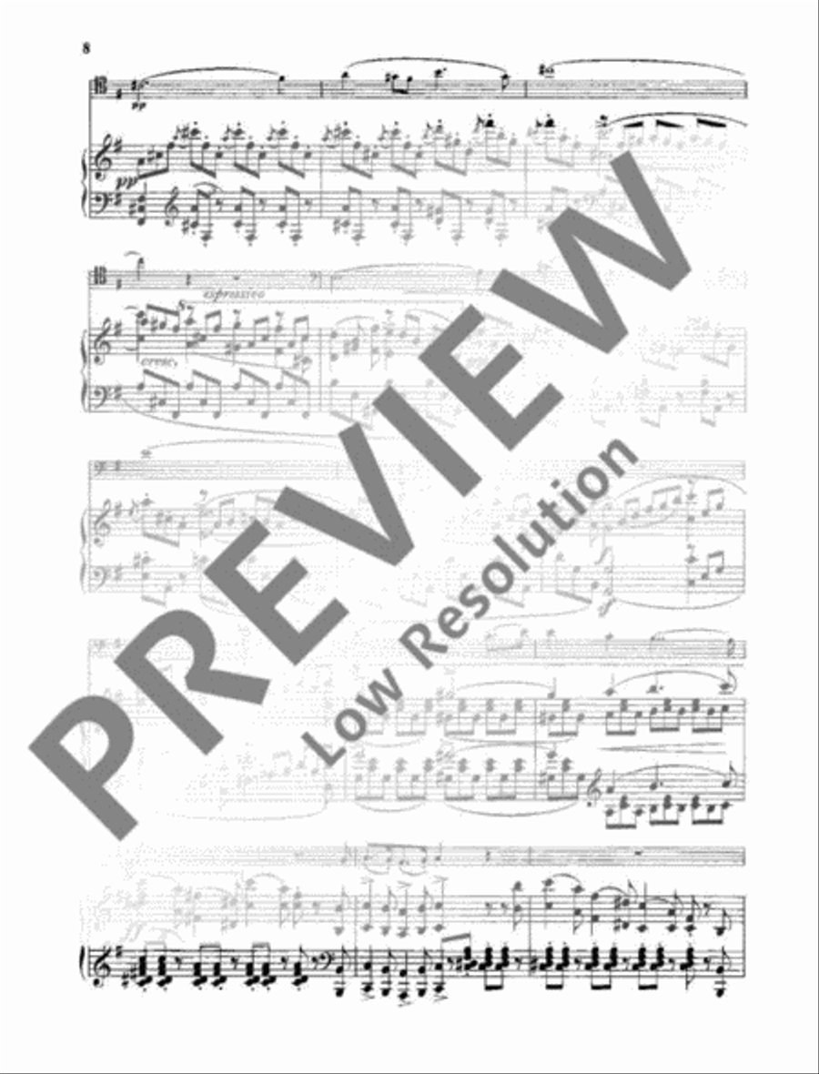 Sonata E minor Sonata E minor Piano Accompaniment scores gallery preview page 11