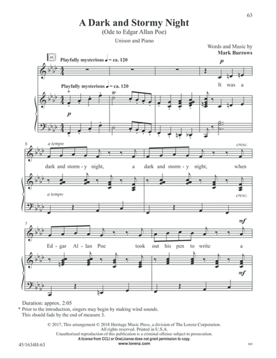 Together Together Unison Choir scores gallery preview page 63