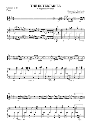 The Entertainer - Scott Joplin - Clarinet and piano