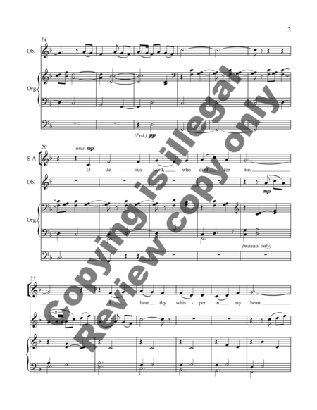 Thy Name is Love (Choral Score) image number null