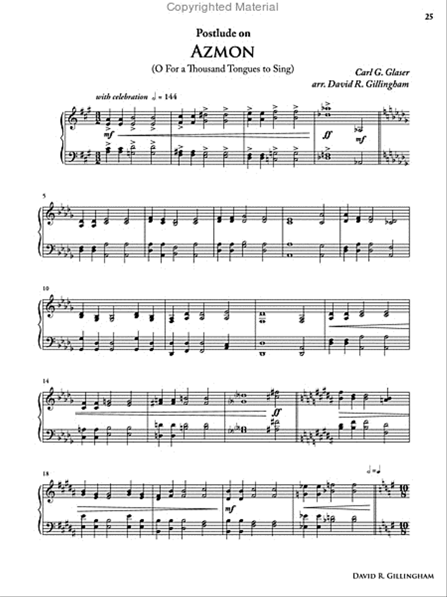 Sacred Marimbist, The (Volume 1) Percussion Ensemble scores gallery preview page 7
