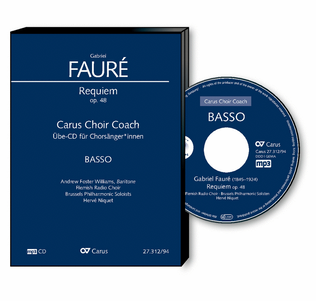 Book cover for Faure: Requiem op. 48. Carus Choir Coach
