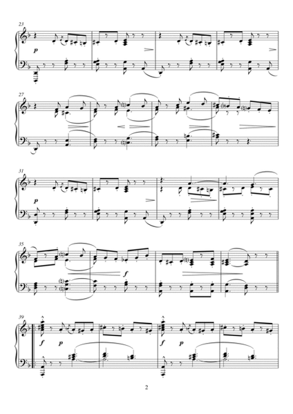Funeral March Of A Marionette by Charles Francois Gounod Piano - Digital Sheet Music