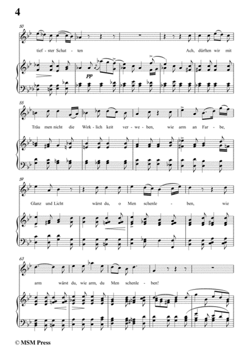 Schubert-Abendlied für die Entfernte,Op.88,in G Major,for Voice&Piano image number null