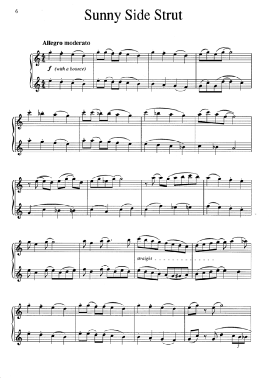Duo Gems Saxophone Duet scores gallery preview page 2
