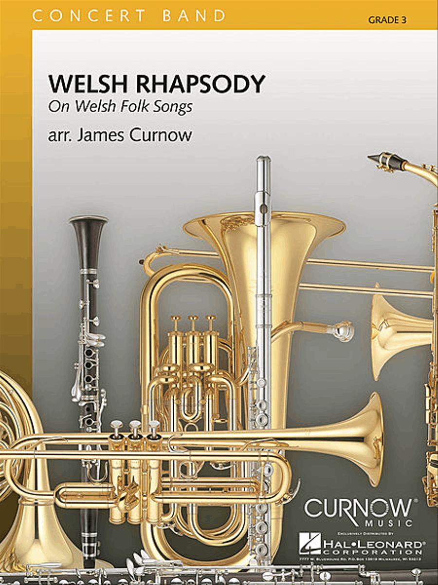 Welsh Rhapsody Concert Band scores gallery preview page 1