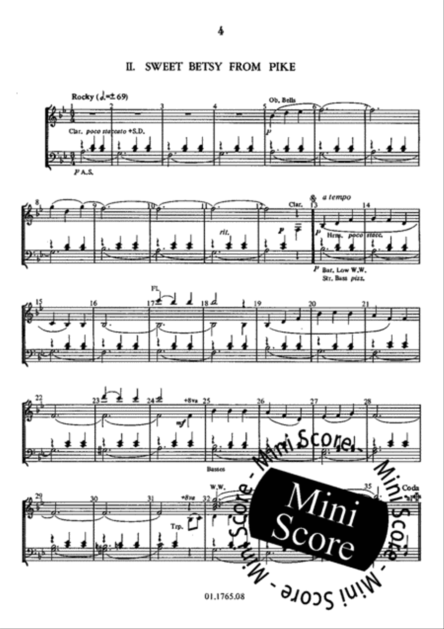 An all American Suite Concert Band scores gallery preview page 7