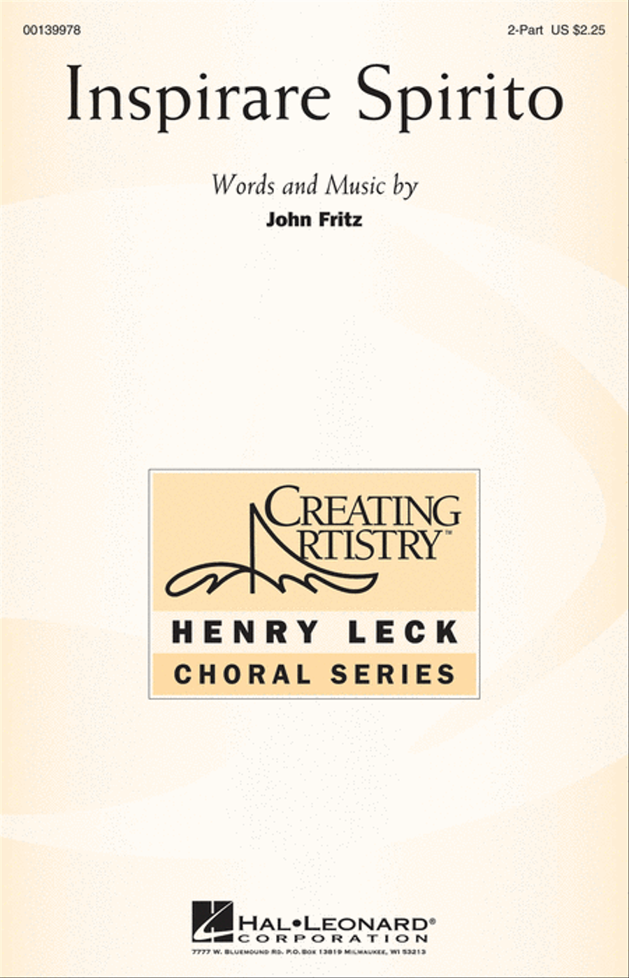 Inspirare Spirito Inspirare Spirito 2-Part scores gallery preview page 1