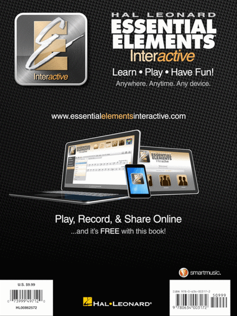 Essential Elements for Band – Eb Alto Saxophone Book 1 with EEi Concert Band Methods scores gallery preview page 8