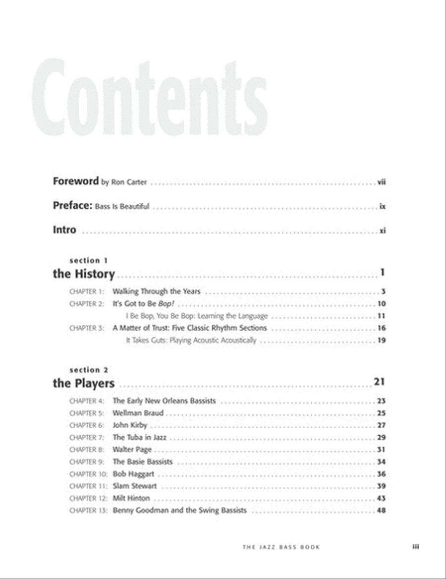 The Jazz Bass Book Book and CD scores gallery preview page 2