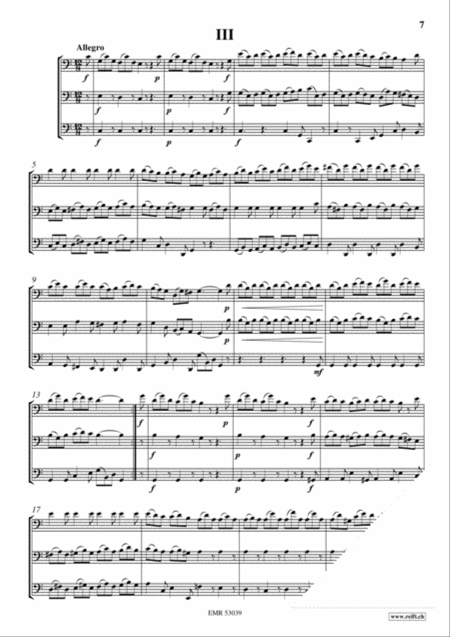 Trio Trombone scores gallery preview page 5