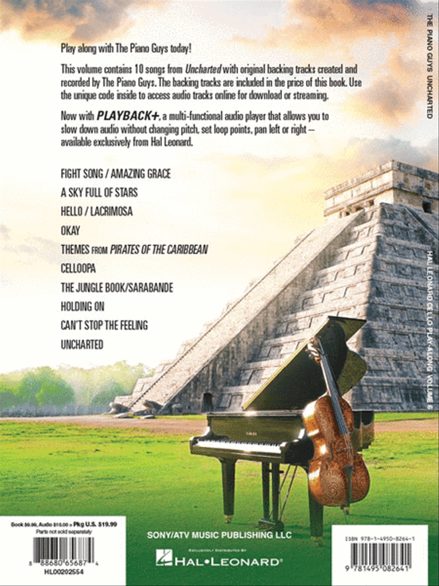 The Piano Guys – Uncharted Cello scores gallery preview page 6
