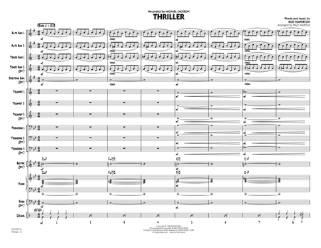 Thriller - Full Score