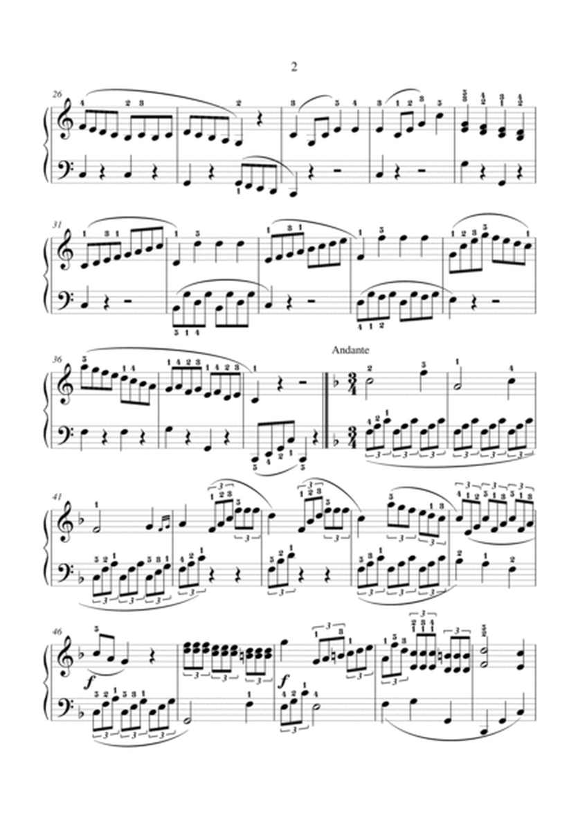 Clementi Sonatina Op. 36 No. 1 in C Major