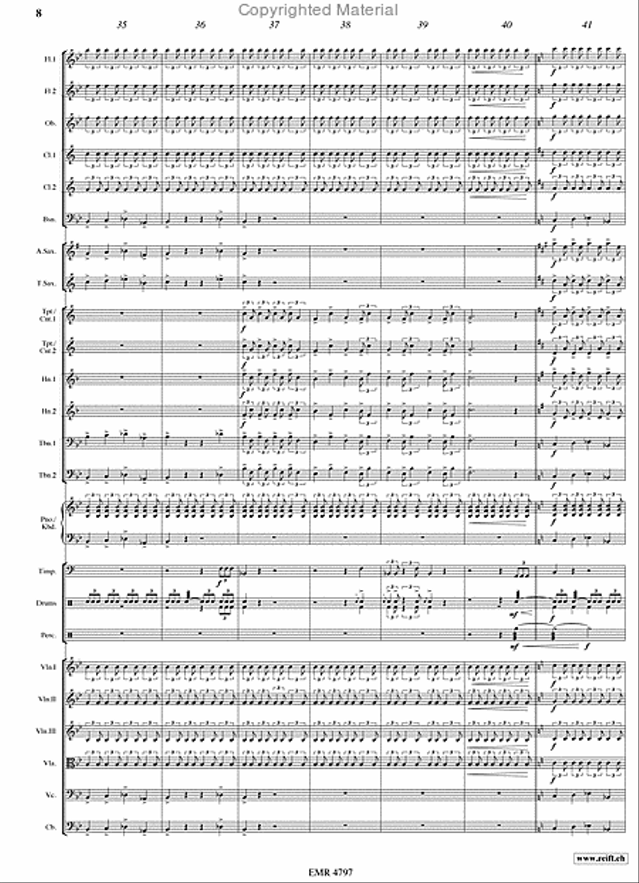 Robin Hood Orchestra scores gallery preview page 8