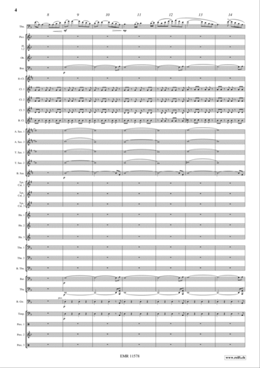 Cirrus Concert Band scores gallery preview page 4