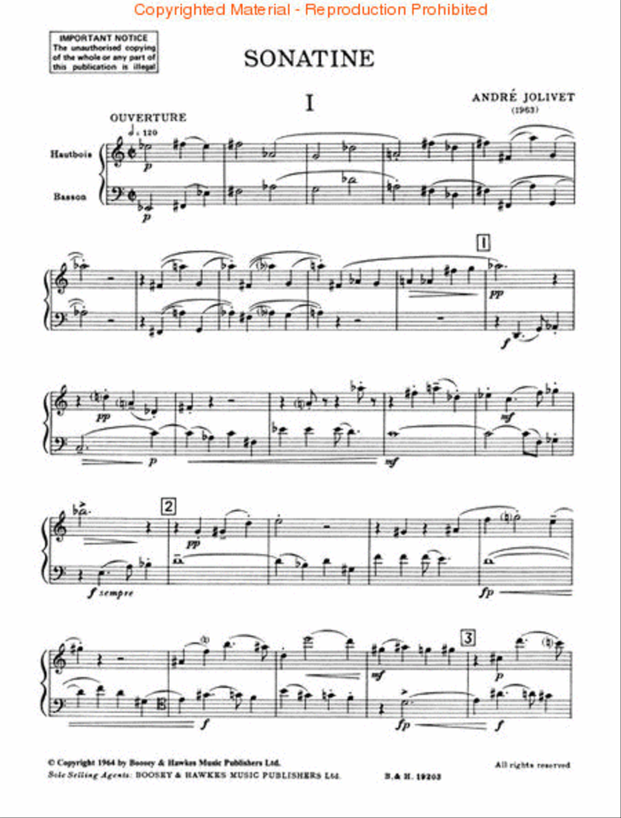 Sonatine Woodwind Duet scores gallery preview page 2