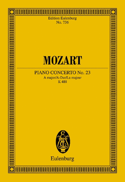 Concerto No. 23 A major