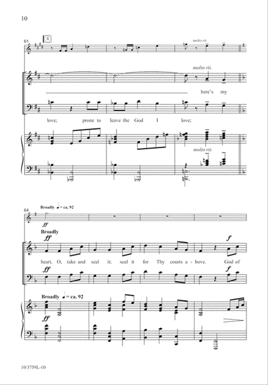 Fount of Every Blessing 2-Part scores gallery preview page 10