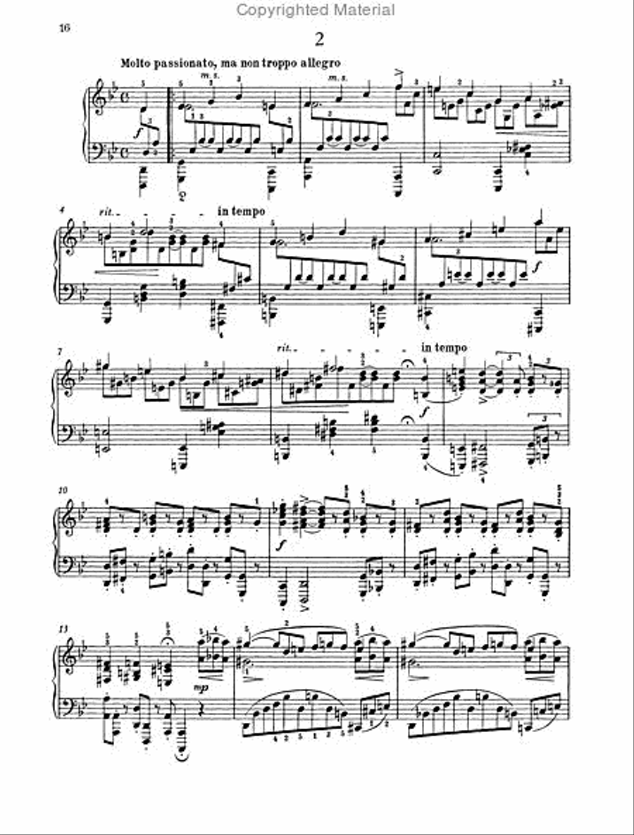 Two Rhapsodies Op. 79 Chamber Music scores gallery preview page 3