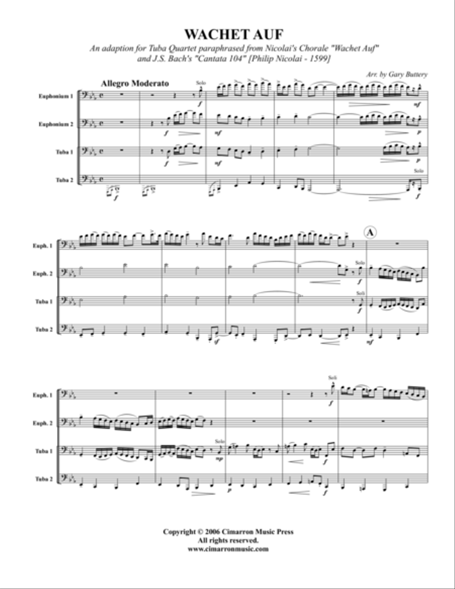 Wachet Auf EETT scores gallery preview page 1