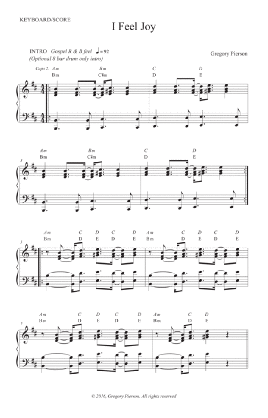 I Feel Joy 3-Part scores gallery preview page 2