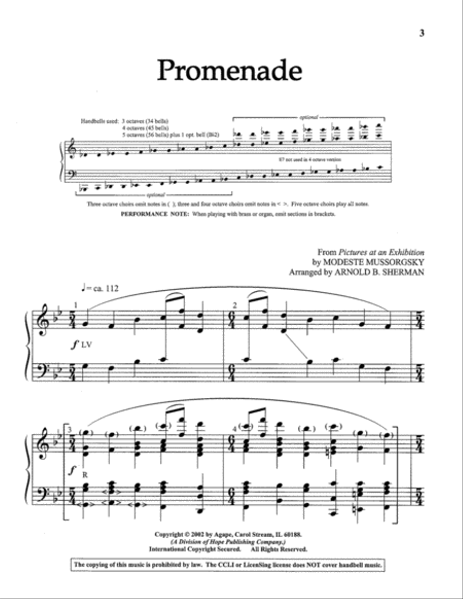 Promenade 5-Octaves scores gallery preview page 2