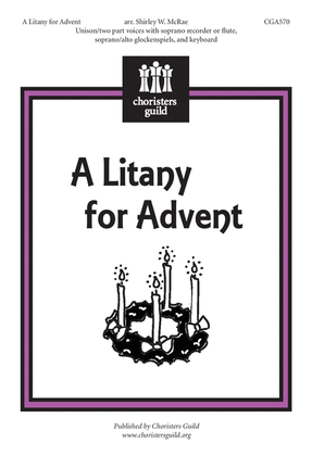 Book cover for A Litany for Advent